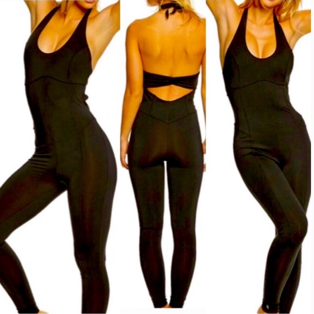 FP Movement by Free People Black Active Jumpsuit
